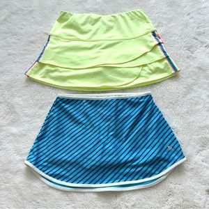 Bundle of tennis skirts for girls size 6/7